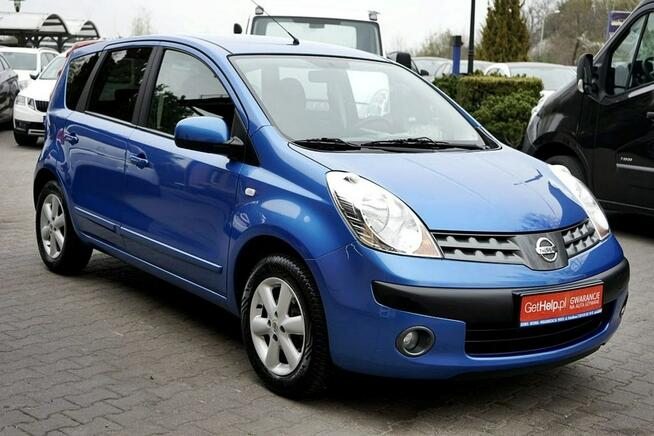 Nissan Note 1,6i Klima, alu, 110KM, serwis, 2007r.