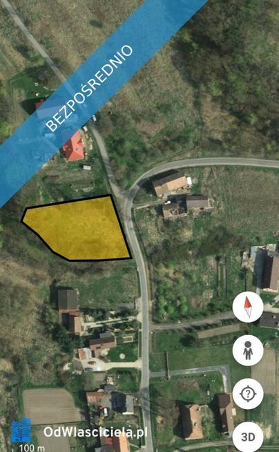 Działka budowlana uzbrojona blisko granicy Koźlice gm . Zgorzelec
