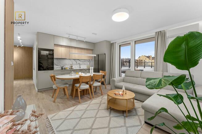 Mieszkanie | 64,77m2 | 3 pokoje | Taras 51,01m2