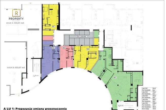 Duży lokal usługowy 706m2 |Ruczaj|ul. Miłkowskiego