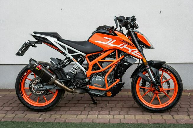 KTM duke 390 R 2017 ABS KSIĄŻKA Serwisowa RatyTransport AKRAPOVIĆ KAT A2