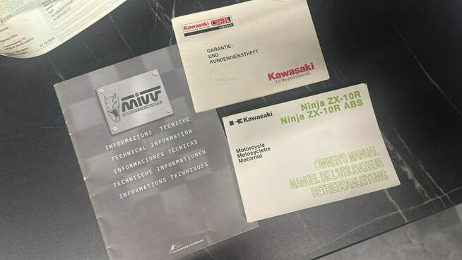Kawasaki ZX ZX 10R 2011ABS KSIĄŻKA SERWIS RatyTransport Największy Wybór Moto w PL