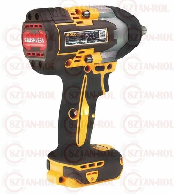 Klucz udarowy akumulatorowy 1/2 850Nm, 20V