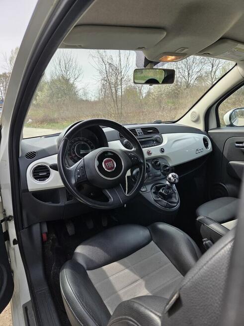 Fiat 500 1.4 100 KM – 2008 r. – biały