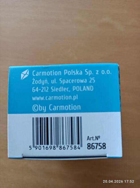 Żarnik xenon D2R temperatura świecenia 6000K