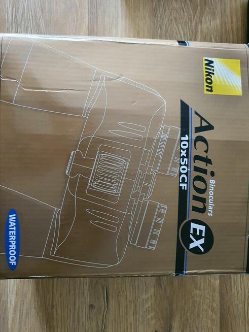 Lornetka Nikon Action EX 10x50 CF Waterproof z Akcesoriami