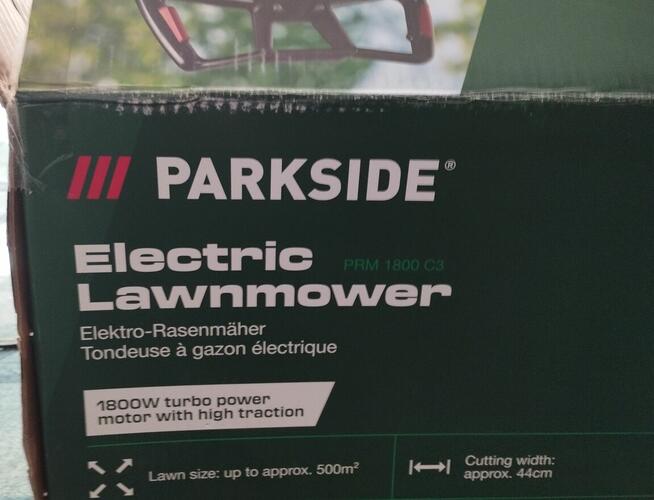 Sprzedam Nowy Kosz Kosiarka Elektryczna PARKSIDE