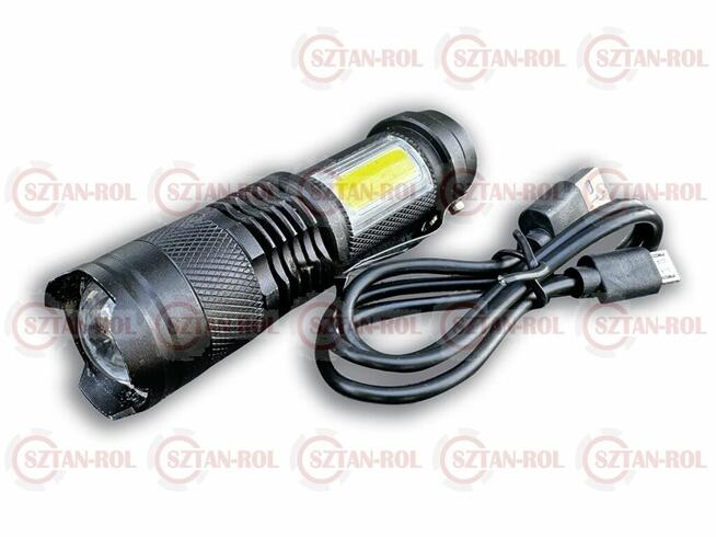 Latarka kompaktowa LED COB 200lm
