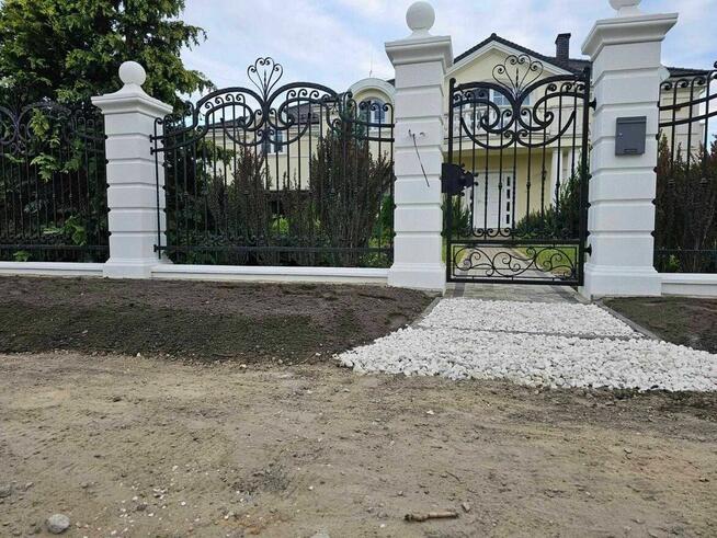 Słupy Dworkowe, Ogrodzenia Betonowe, Kute,Słupki Pałacowe