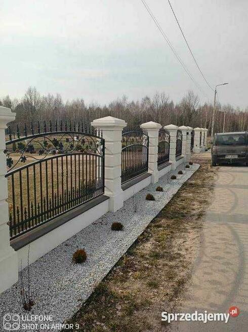 Słupy Dworkowe, Ogrodzenia Betonowe, Kute,Słupki Pałacowe