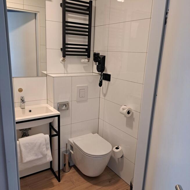Pokój o pow. 16,26 m2 w hotelu ARCHE w Lublinie.