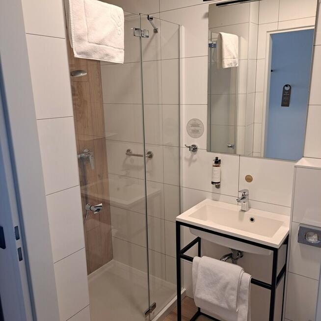 Pokój o pow. 16,26 m2 w hotelu ARCHE w Lublinie.
