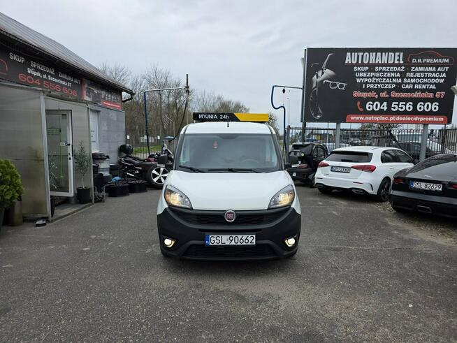 Fiat Doblo 1.6 Diesel 105 KM, Klimatyzacja, Komputer, Bluetooth, USB, AUX