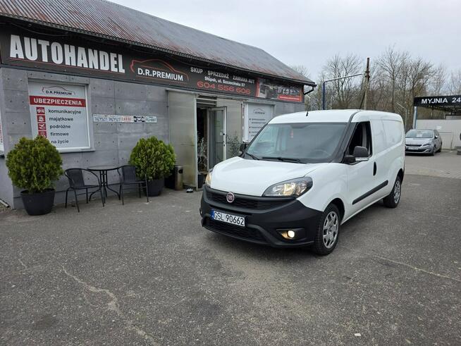 Fiat Doblo 1.6 Diesel 105 KM, Klimatyzacja, Komputer, Bluetooth, USB, AUX