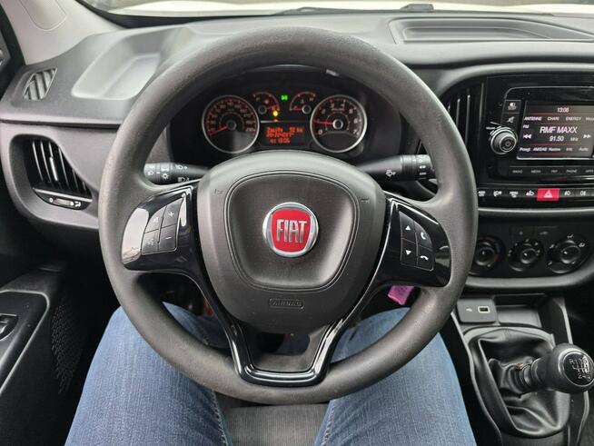 Fiat Doblo 1.6 Diesel 105 KM, Klimatyzacja, Komputer, Bluetooth, USB, AUX