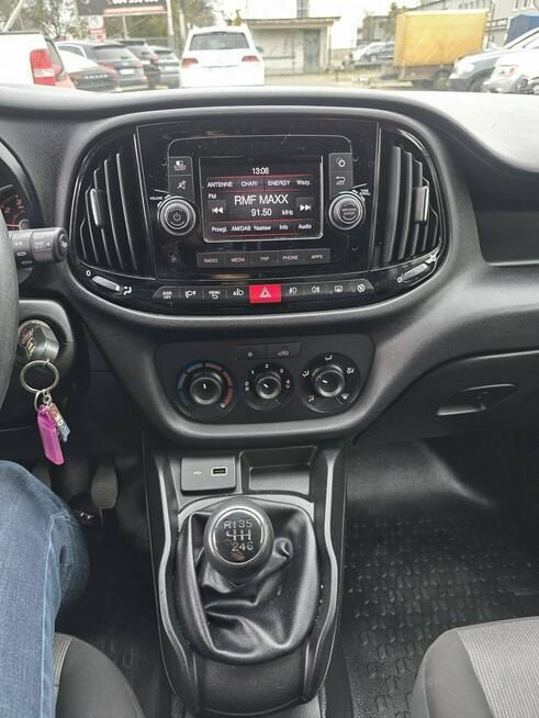 Fiat Doblo 1.6 Diesel 105 KM, Klimatyzacja, Komputer, Bluetooth, USB, AUX