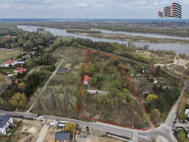 Działka budowlana Łomianki Dolne gm. Łomianki, Brzegowa
