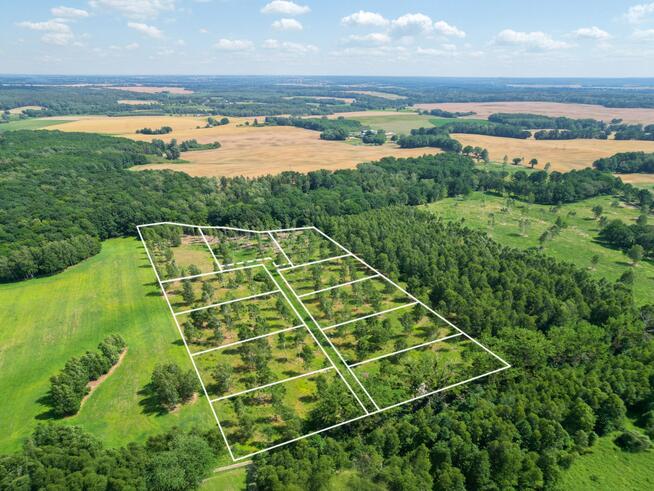 Kompleks działek nad Jeziorem Dąbrowa Wielka