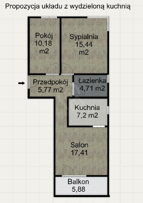 Mieszkanie Wrocław Wrocław-Psie Pole, Lipa Piotrowska, Tymiankowa