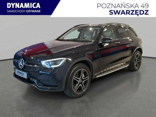 Mercedes GLC 300 VAT 23% de PHEV 306KM automat 4matic 2021 r., salon PL, I wł.
