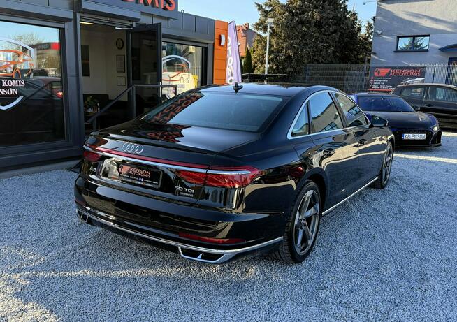 Audi A8 Bezwypadkowy, Kamery 360, Podgrzewane wentylowane fotele, Matrix, LED