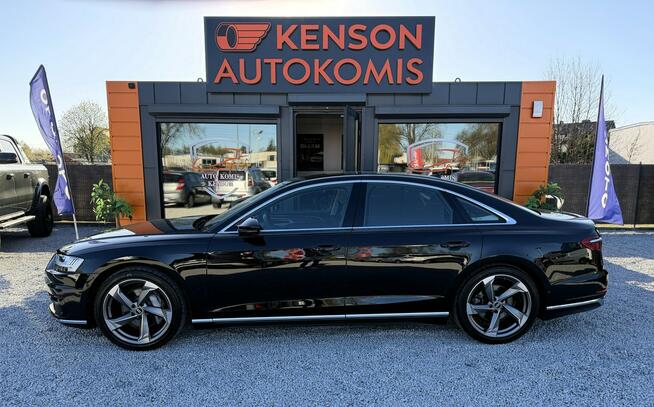 Audi A8 Bezwypadkowy, Kamery 360, Podgrzewane wentylowane fotele, Matrix, LED
