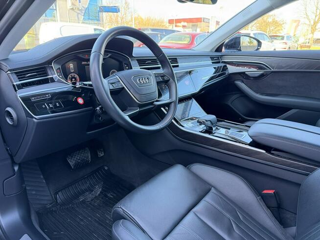 Audi A8 Bezwypadkowy, Kamery 360, Podgrzewane wentylowane fotele, Matrix, LED