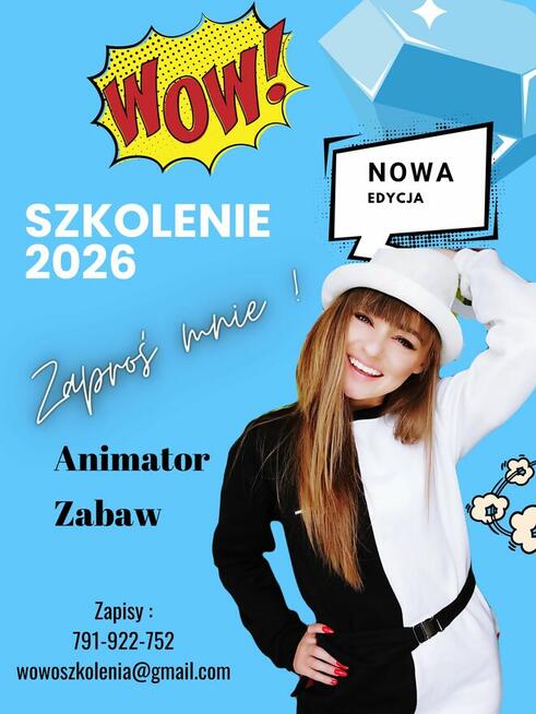 SZKOLENIE- ANIMATOR ZABAW