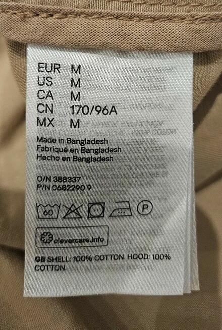 Kurtka firmy H&M.