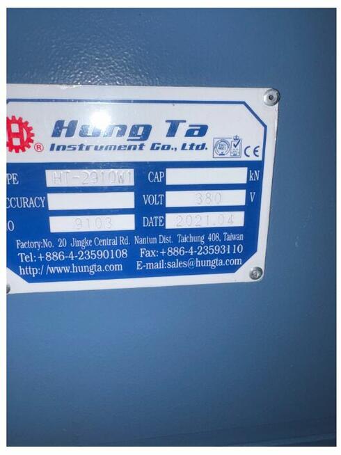Tester do kół rowerowych HUNG TA Instrument CO HT-2910SWCT,
