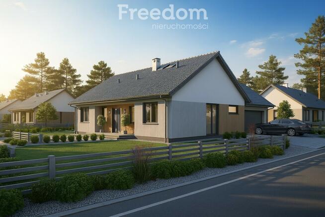 Nowe domy 103 m2 + działka 595 m2 | Park Zalesie