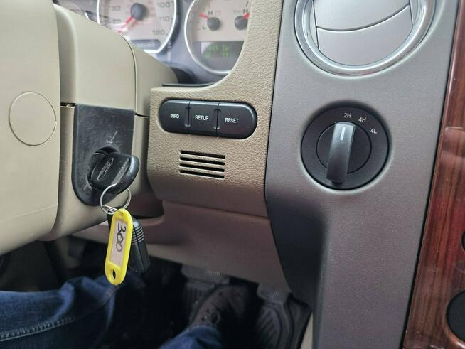 Ford F150 5.4 Benzyna V8 300 KM, Automat, 4x4, Skóra, Klima, Alufelgi, Nawigacja