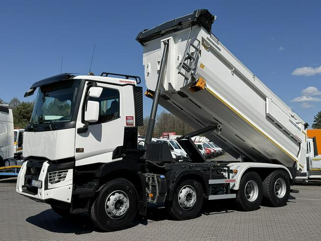 Renault C 460 Comfort 8X4 Wywrotka TYLNOZSYPOWA MEILLER KIPPER P436 HALFPIPE 16/18m3 Hydrauliczna bu