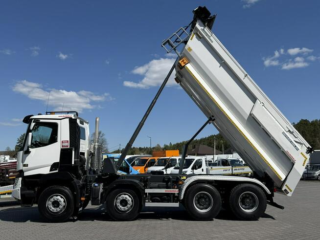 Renault C 460 Comfort 8X4 Wywrotka TYLNOZSYPOWA MEILLER KIPPER P436 HALFPIPE 16/18m3 Hydrauliczna bu