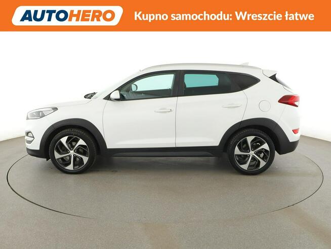 Hyundai Tucson automat 4x4 navi klima auto grzane fotele kamera i czujniki parkowania
