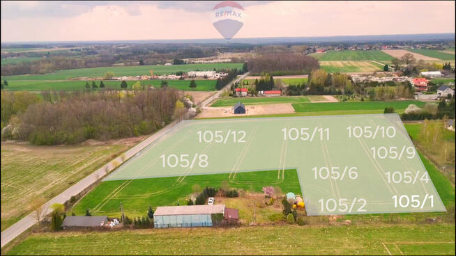 Działka 1536 m² | Miszewko Strzałkowskie | 105/1