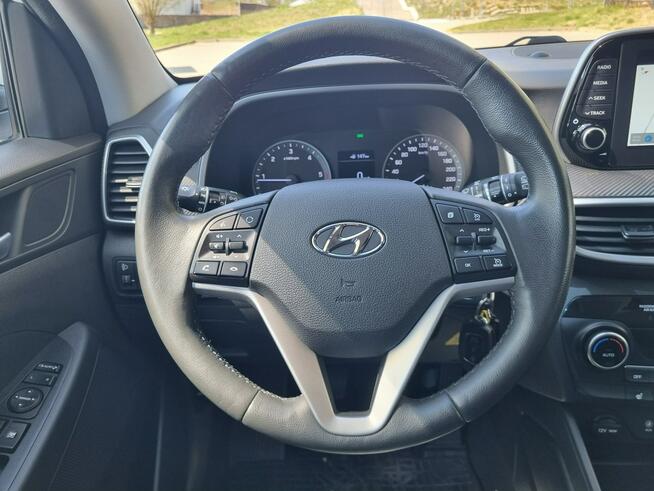 Hyundai Tucson Lift LED Serwis Navi Kamera Parktronic Climatronic Bluetooth Gwarancja