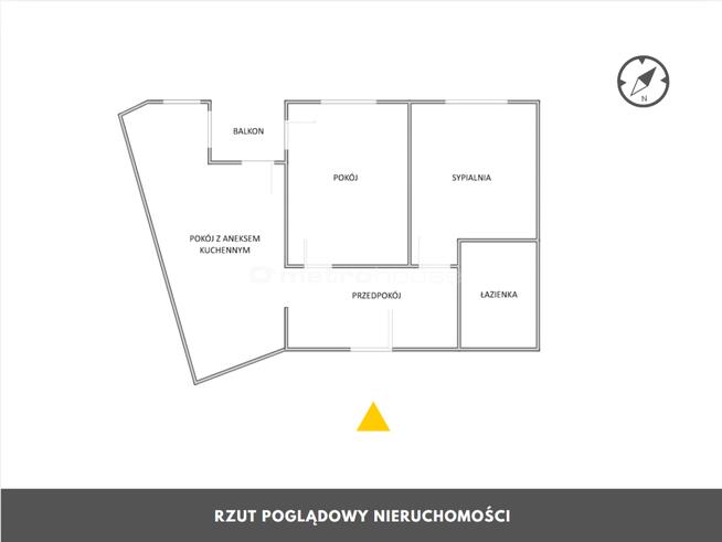Nowe 69m2 z balkonem Osiedle Zamknięte