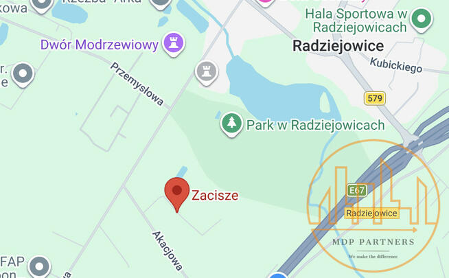 Działka inwestycyjna Radziejowice,