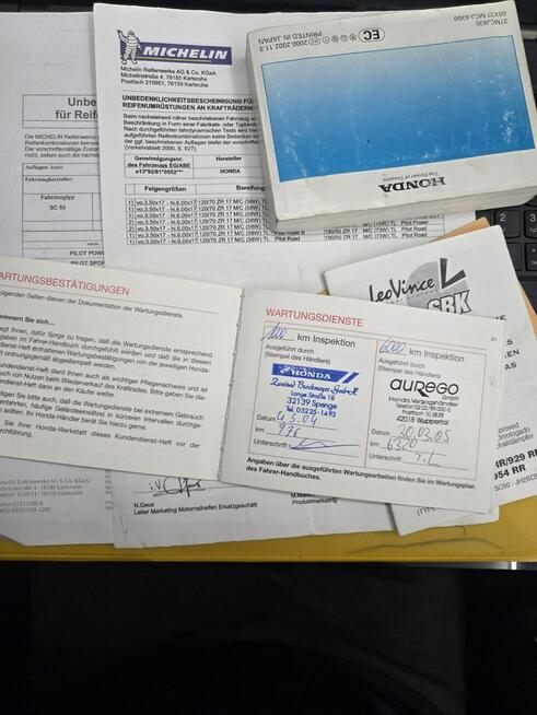 Honda CBR 954 RR 2004 FIREBLADE Raty Transport Największy Wybór W PL Piękny Stan