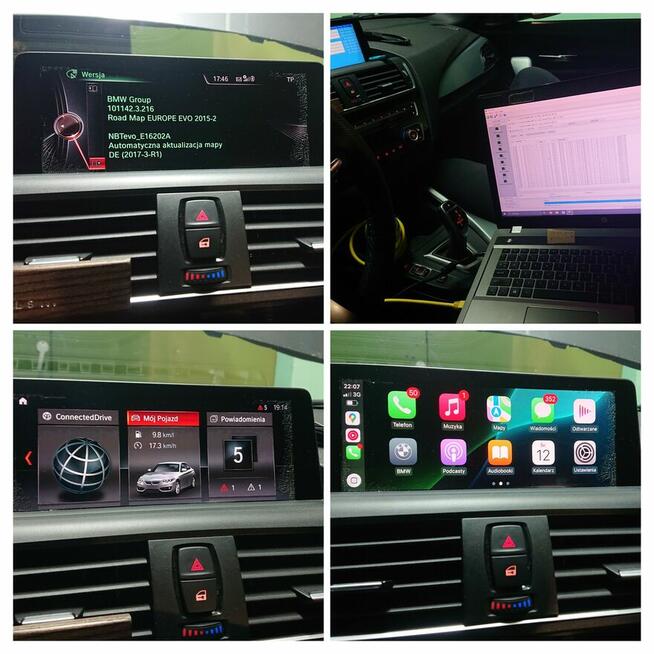 BMW MINI Kodowanie Polski Diagnostyka Mapy CarPlay Konwersja