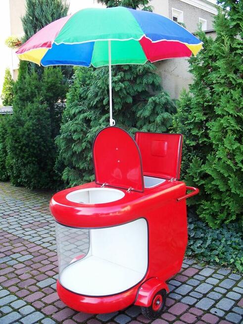 Sprzedam wózki handlowe do obwoźnej sprzedaży precli, bajgli