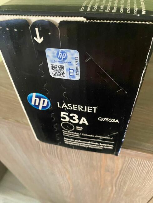 Oryginalny toner HP Laserjet 53a Q7553A drukarki laserowej