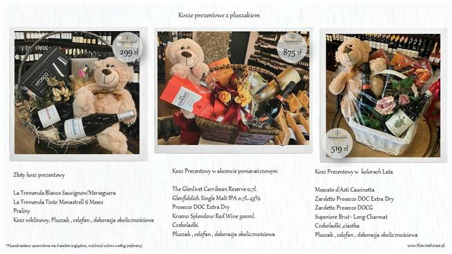 Kosze Prezentowe, Zestawy Prezentowe