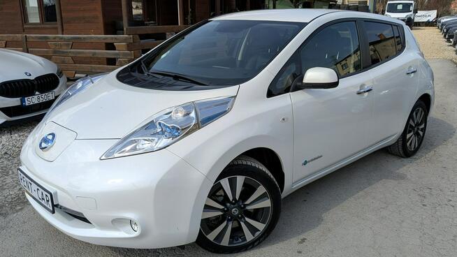 Nissan Leaf ZE0*30kWh*109PS*Bezwypadkowy*Skóra*Klimatronik*73.000km*Serwis*