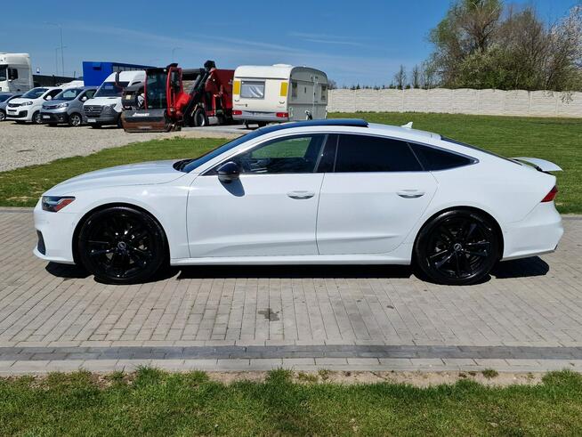 Audi A7 3.0tfsi 340KM Mod.2022 Biała Perła Panorama B&O Matrix Raty Zamiana