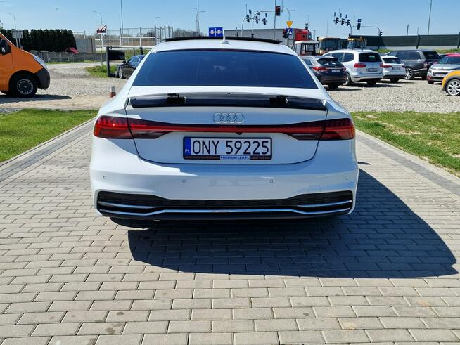 Audi A7 3.0tfsi 340KM Mod.2022 Biała Perła Panorama B&O Matrix Raty Zamiana
