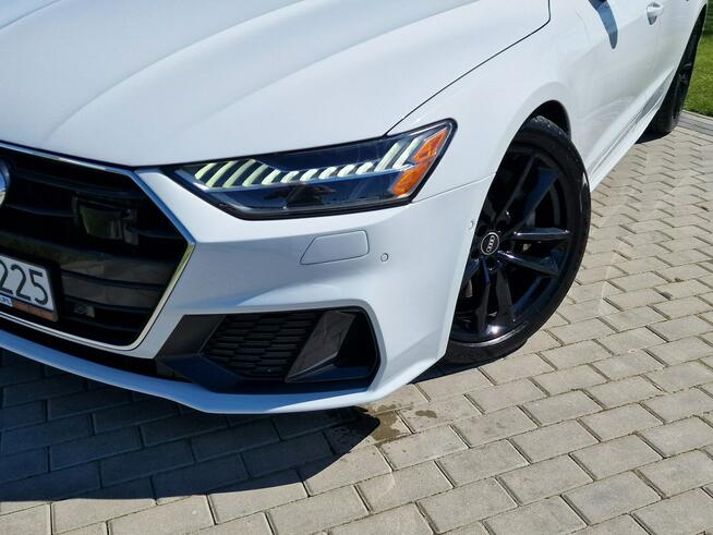 Audi A7 3.0tfsi 340KM Mod.2022 Biała Perła Panorama B&O Matrix Raty Zamiana