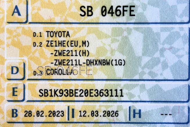 Toyota Corolla Tempomat Serwis ASO Comfort Automat SalonPL FV23% Kamera LED