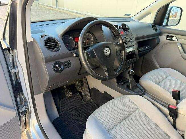 Volkswagen Caddy 1.9 TDI life 5-osobowy Bluetooth Zarejestrowany Faktura Vat23%